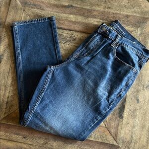 Old Navy Athletic Fit Classic Blue Denim Jeans 34 x 30